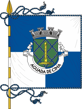 Estandarte da freguesia de Aguada de Cima
