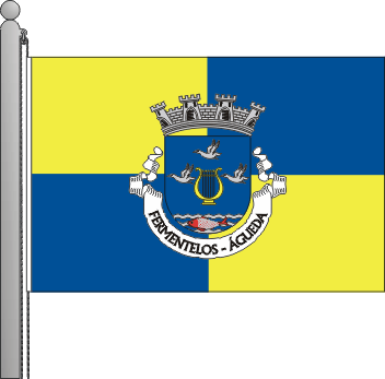 Bandeira da freguesia de Fermentelos