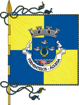 Estandarte da freguesia de Fermentelos
