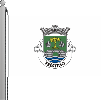 Bandeira da freguesia de Prstimo