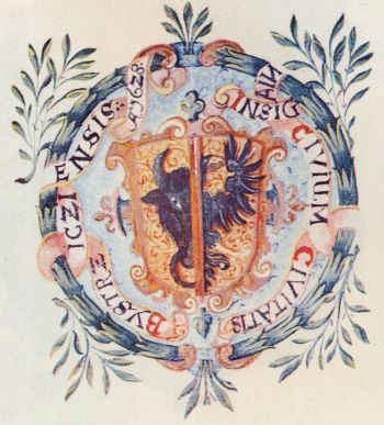 Arms of Bystřice nad Pernštejnem