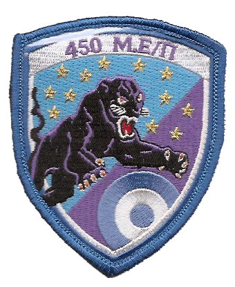 Coat of arms (crest) of the 450th Attack Helicopter Squadron, Cypriot Air Force