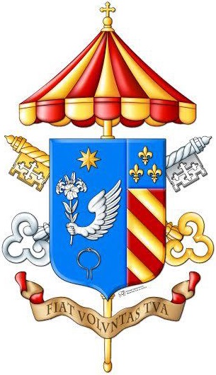 Arms (crest) of Co-Cathedral Basilica of the Annunciation of St. Mary and St. Vicinio, Sarsina