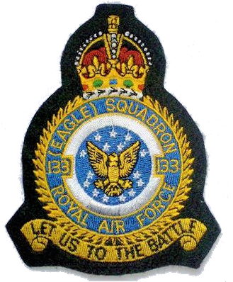 Coat of arms (crest) of the No 133 (Eagle) Squadron, Royal Air Force