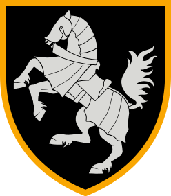 Coat of arms (crest) of the 1st Seversky Tank Brigade, Ukrainian Army