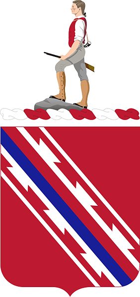 Coat of arms (crest) of 411th Engineer Battalion, US Army