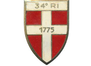 Coat of arms (crest) of the 34th Infantry Regiment, French Army