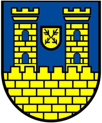 Wappen von Neustadt in Sachsen / Arms of Neustadt in Sachsen