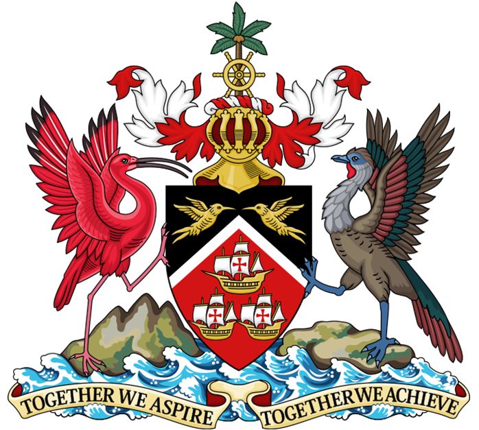 Coat of arms (crest) of National Arms of Trinidad and Tobago