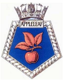 Coat of arms (crest) of the RFA Appleleaf, United Kingdom