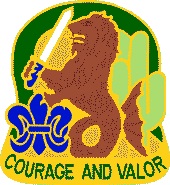 Arms of 163rd Armored Brigade, Montana Army National Guard