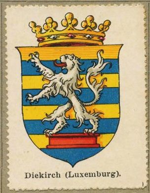 Wappen von Diekirch/Coat of arms (crest) of Diekirch