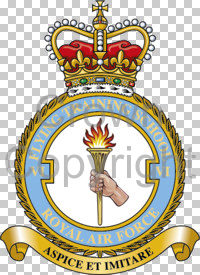 Coat of arms (crest) of the No 6 Flying Training School, Royal Air Force