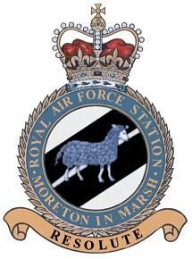 Coat of arms (crest) of the RAF Station Moreton in Marsh, Royal Air Force