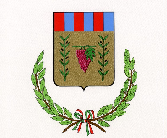 Arms (crest) of Terre dell'Olio e del Sagrantino Union of Communes