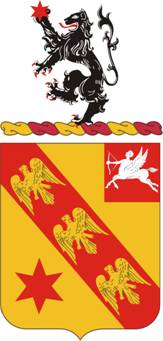 Arms of 11th Field Artillery Regiment, US Army