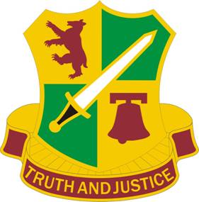Arms of 393rd Military Police Battalion, US Army