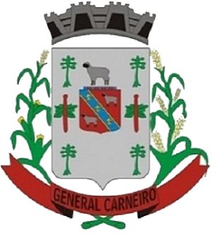 Arms (crest) of General Carneiro (Paraná)