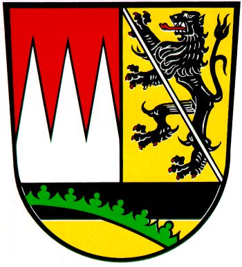 Wappen von Landkreis Haßberge/Arms (crest) of the Hassberge district
