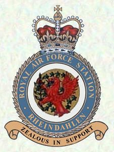Coat of arms (crest) of the RAF Station Rheindahlen, Royal Air Force