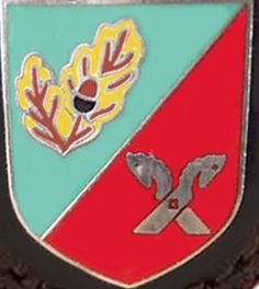 Coat of arms (crest) of the Jaeger Battalion 37, German Army