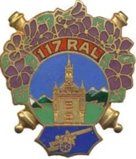 Coat of arms (crest) of the 117th Heavy Artillery Regiment, French Army
