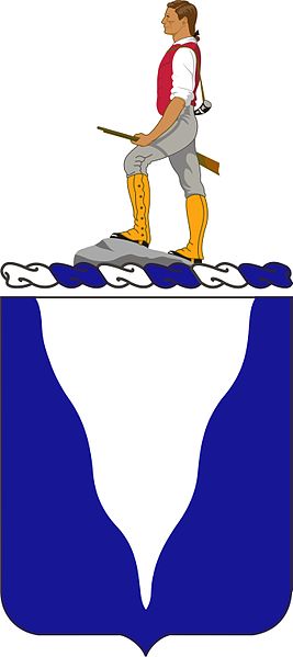 Coat of arms (crest) of the 415th (Infantry) Regiment, US Army