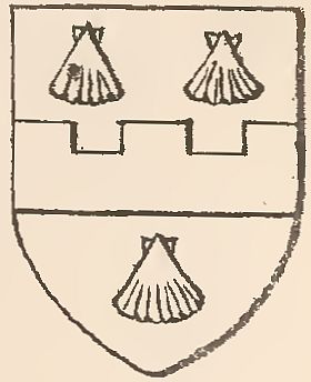 Arms (crest) of John Hunden