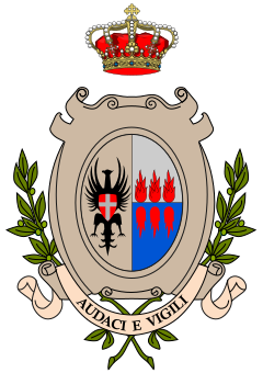 Coat of arms (crest) of 11th Cavalry Regiment Cavalleggeri di Foggia, Italian Army