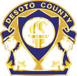 Coat of arms (crest) of Desoto County High School Junior Reserve Officer Training Corps, US Army