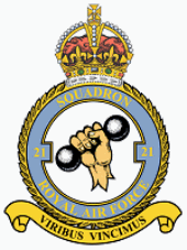 Coat of arms (crest) of the No 21 Squadron, Royal Air Force