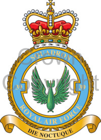 Coat of arms (crest) of the No 39 Squadron, Royal Air Force