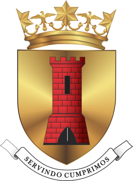 Arms of District Commando of Beja, PSP