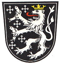 Wappen von Bad Münster am Stein / Arms of Bad Münster am Stein