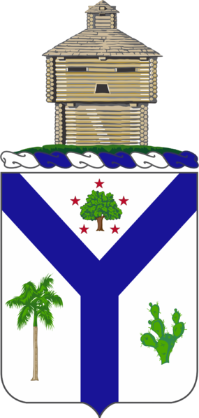 Coat of arms (crest) of the 132nd Infantry Regiment, Illinois Army National Guard