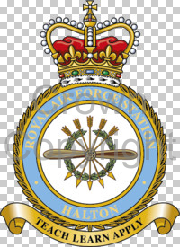 Coat of arms (crest) of the RAF Station Halton, Royal Air Force