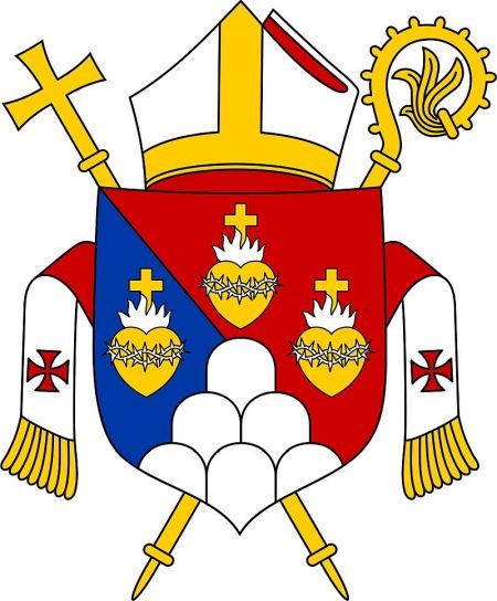 Arms (crest) of Diocese of Alotau-Sideia