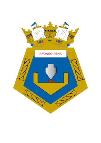 Coat of arms (crest) of the Floating Dock Afonso Pena II, Brazilian Navy