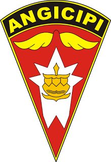 Coat of arms (crest) of the 12th Field Artillery Battalion, Indonesian Army