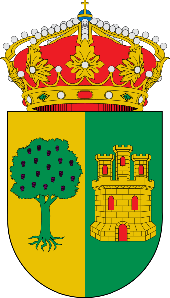 Escudo de Montánchez/Arms (crest) of Montánchez