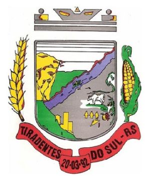 Brasão de Tiradentes do Sul/Arms (crest) of Tiradentes do Sul