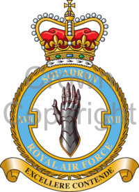 Coat of arms (crest) of No 17 Squadron, Royal Air Force