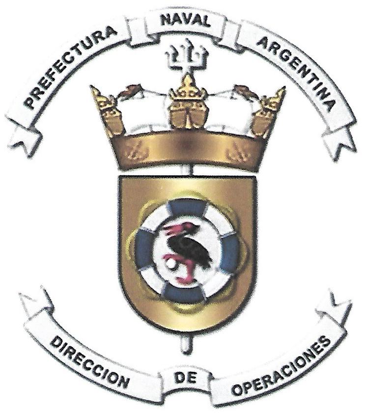 Coat of arms (crest) of the Operations Directorate, Argentine Coast Guard