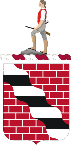 Coat of arms (crest) of 463rd Engineer Battalion, US Army