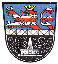 Wappen von Bad Nauheim / Arms of Bad Nauheim