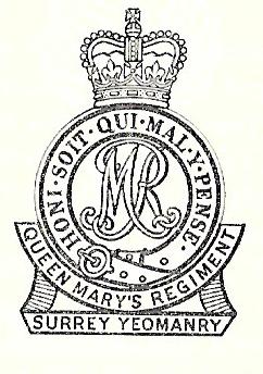 Surrey Yeomanry (Queen Mary's Regiment), British Army.jpg