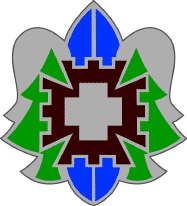 Arms of 332nd Medical Brigade, US Army