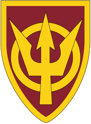 Arms of 4th Transportation Command, US Army