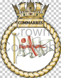 Coat of arms (crest) of the Commander Maritime Reserve (COMMARRES), Royal Navy