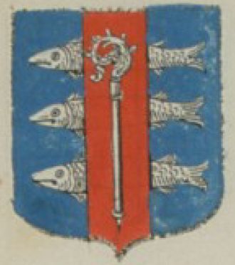 Arms (crest) of Abbey of Notre-Dame in Berteaucourt-les-Dames
